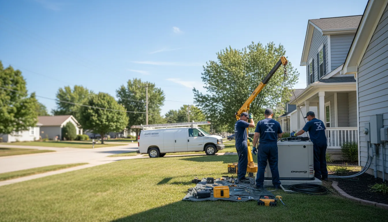 Generator Installation in Stinesville, IN near me
